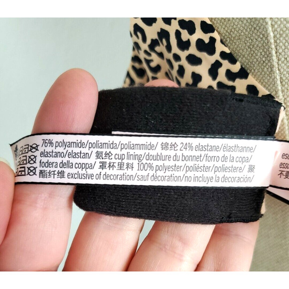 Victoria's Secret Leopard Print Bra - Picture 11 of 14